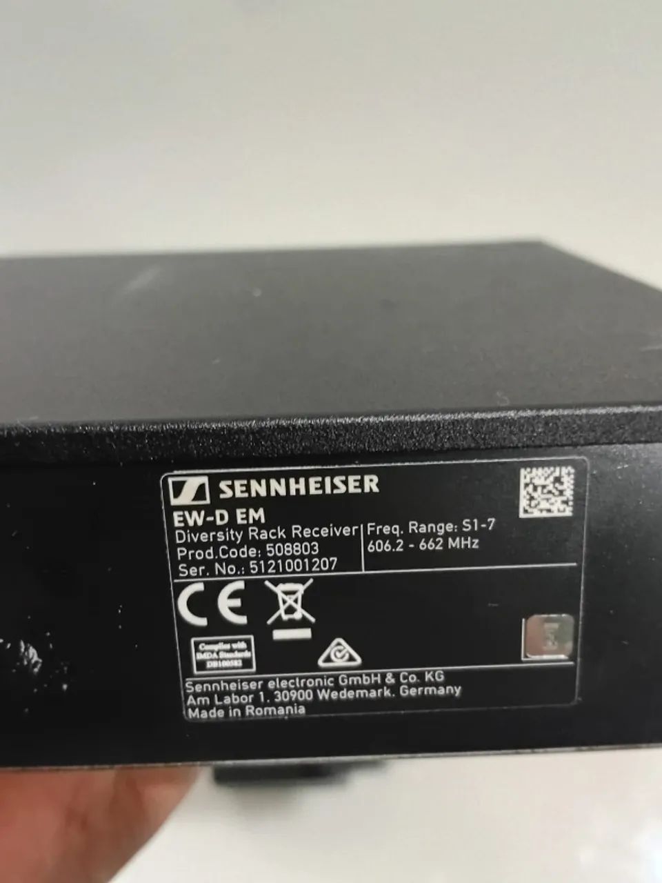 Transmissor Sem Fio Sennheiser EW-D64363327822467125