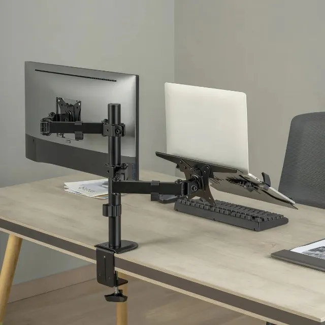 Suporte articulado para monitor e notebook
