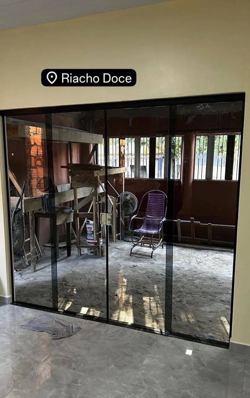 PORTA DE CORRER 04 FOLHAS - Foto 6