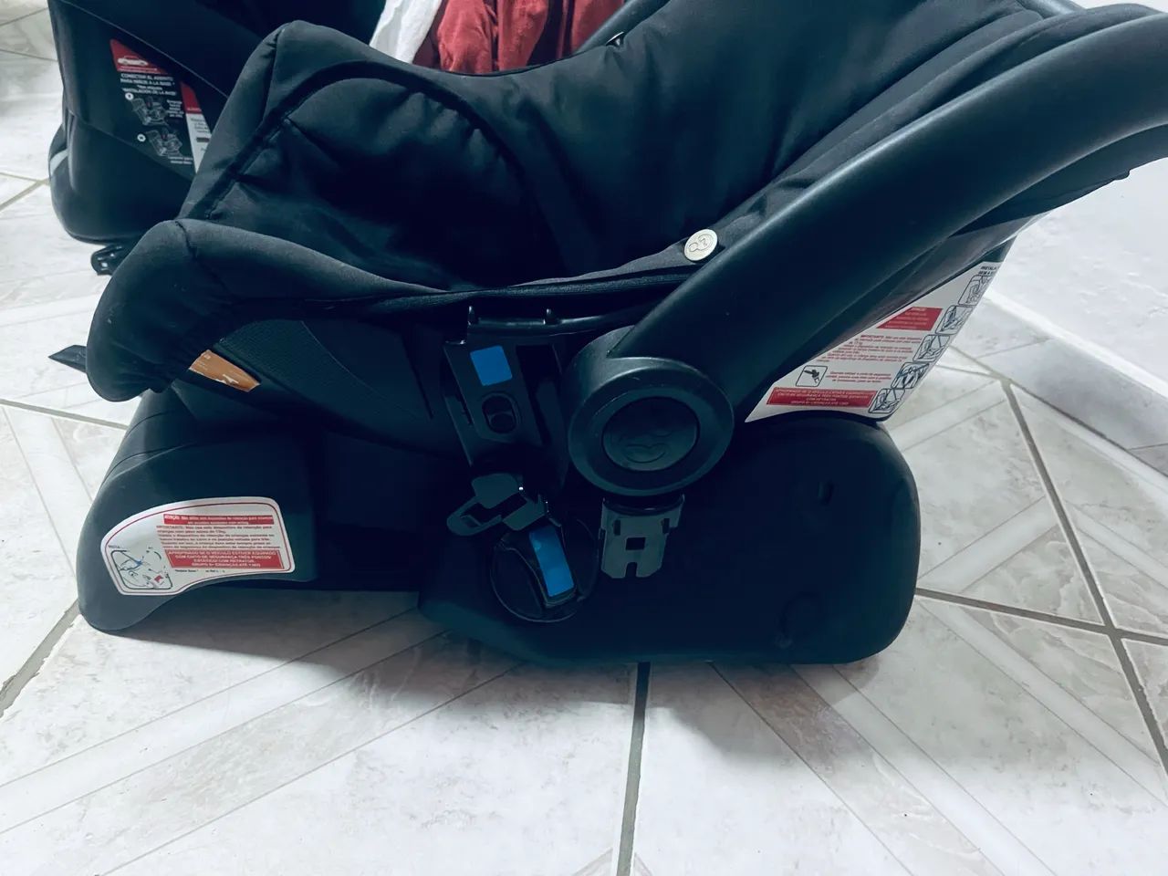 Bebê conforto com base  - Foto 4