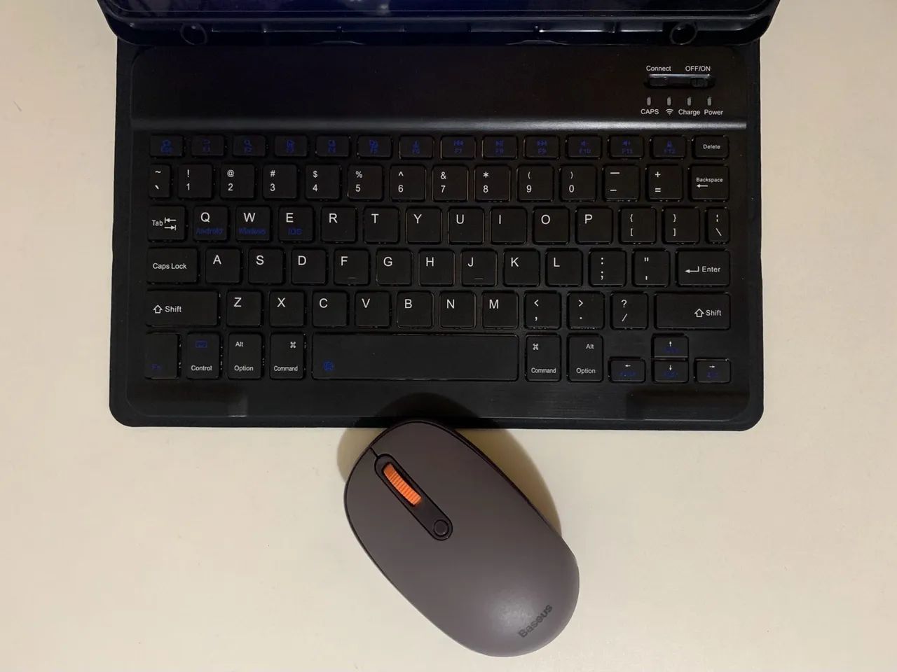 Tablet Galaxy A9 Plus Novo + Capa Teclado + Mouse - Foto 2