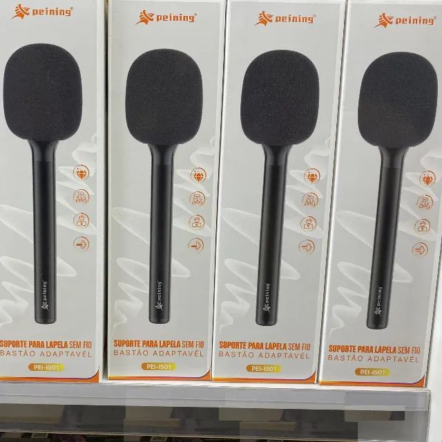 Suporte para Lapela Sem Fio Peining PEI-IS01 (Bastão Adaptável) - Foto 2