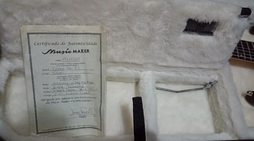 Guitarra Music Maker Custom Pro 7 Cordas  - Foto 2
