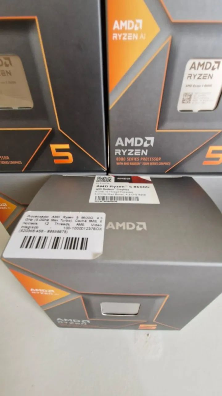 Processador AM5 Ryzen 5 8600g Garantia de 3 Anos ( Novo na caixa lacrado) - Foto 3