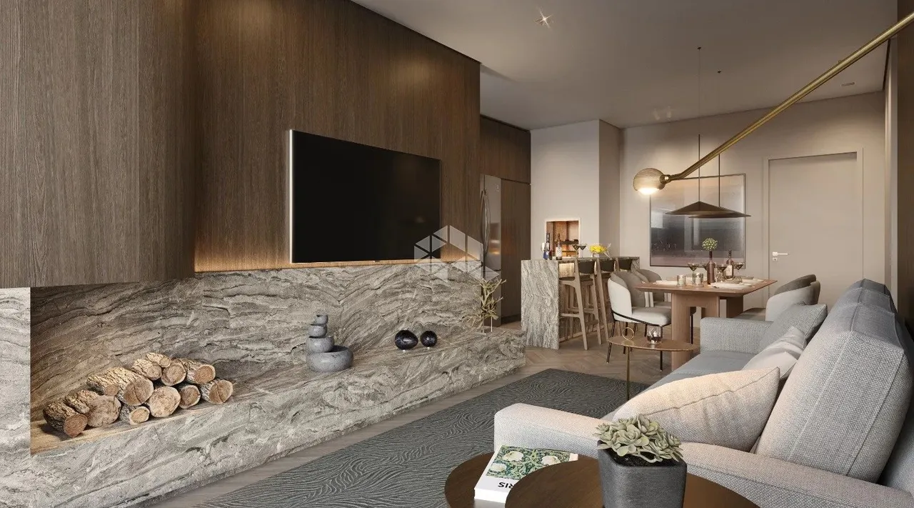 Apartamento 1 suíte, 57,47m² privativos, 1 vaga, no Centro de Gramado