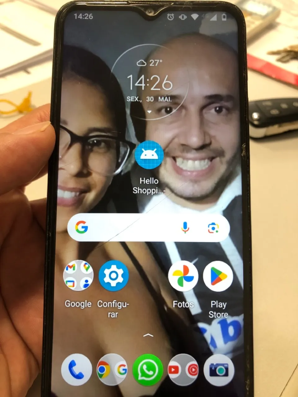 Moto G10 original. Tela blindada