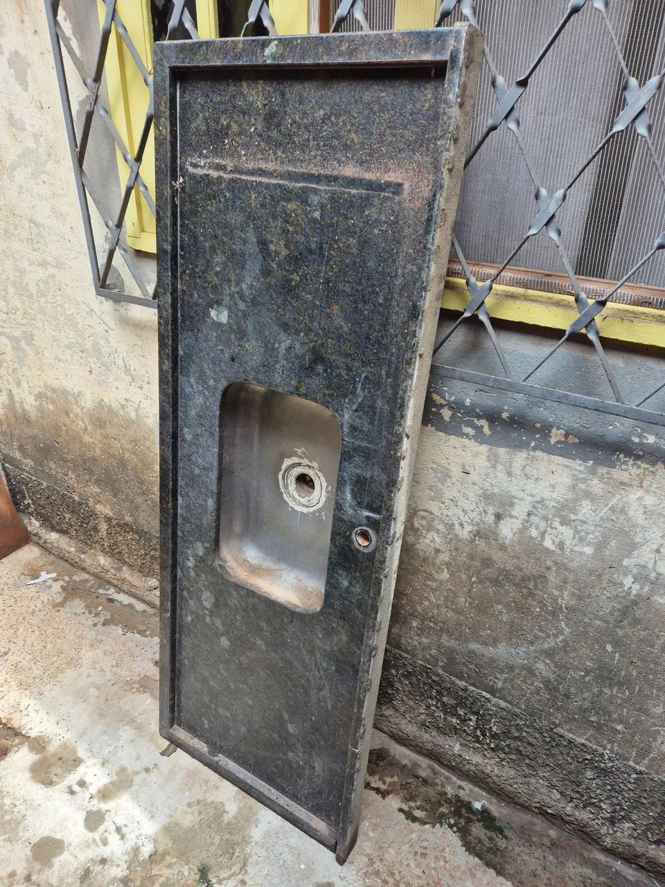 Pia de cozinha granito ( verde Ubatuba)  - Foto 5