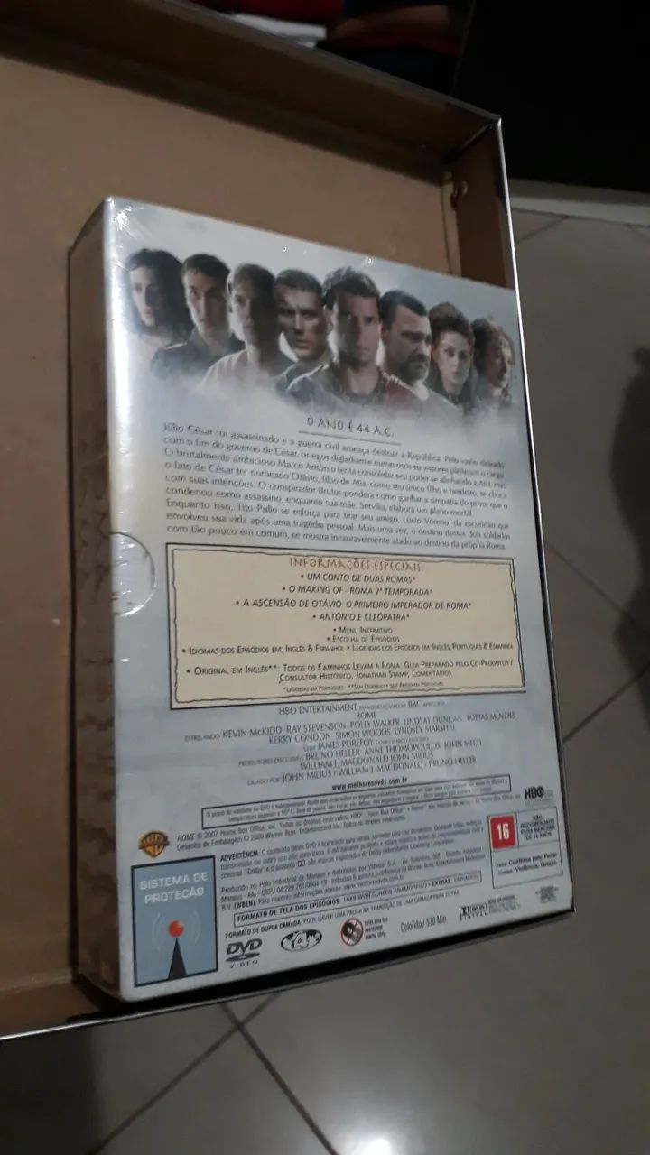 Roma - A Segunda Temporada Completa - DVD LACRADO - Foto 3