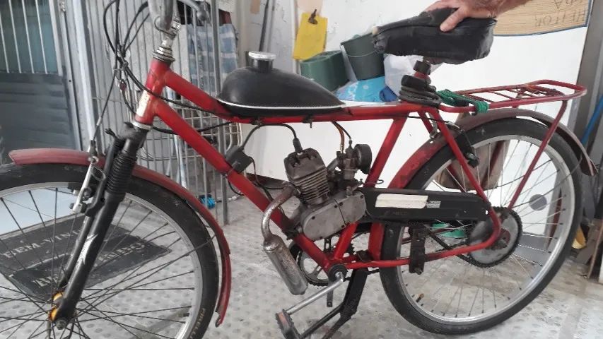 Bicicleta  a motor reliquia unico dono a 20 anos bon estado - Foto 3