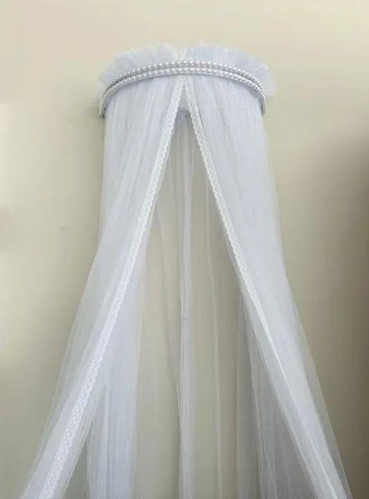 Dossel em pérolas + Mosquiteiro