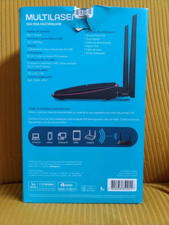 Roteador Multilaser 300Mbps - Foto 4