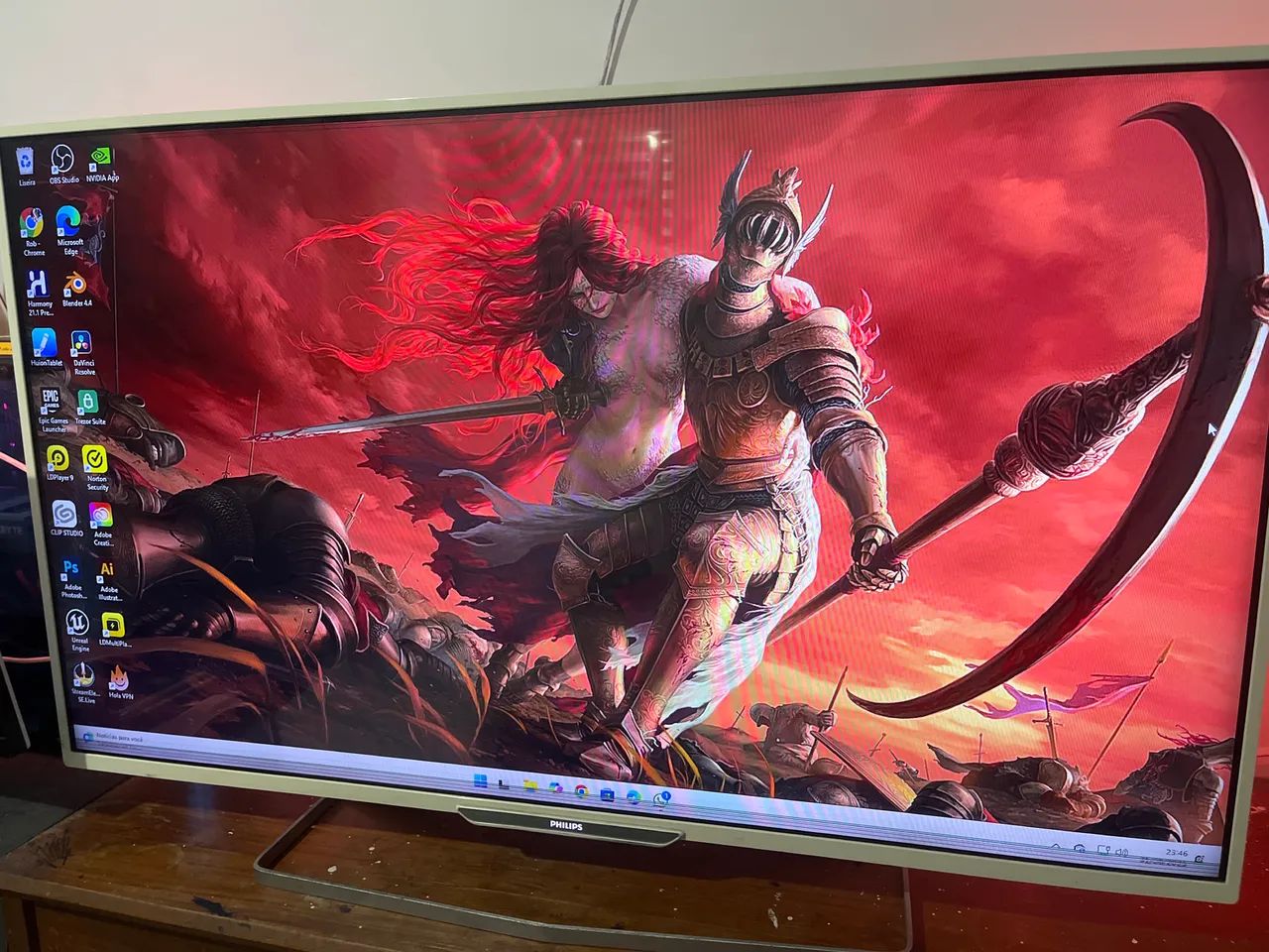 TV 3D Philips COM DEFEITO 42 polegadas - Foto 5