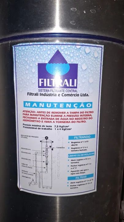 Filtro de água de entrada - Foto 2