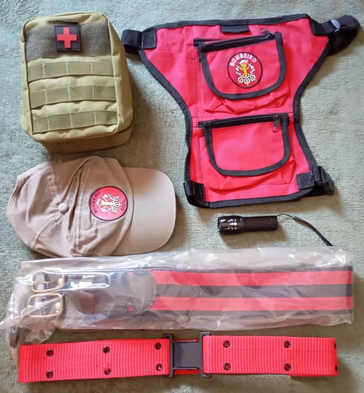 Kit Bombeiro Civil 