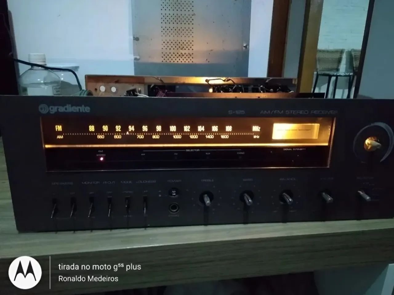 RECEIVER gradiente s125 sem placa mãe - Foto 5