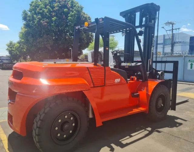 Empilhadeira Nova Diesel 10t Duplex 4,0m Desloc.+ Posicionador - Foto 3