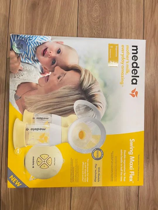 Extrator de leite duplo, sutiã e frascos da Medela - Foto 2