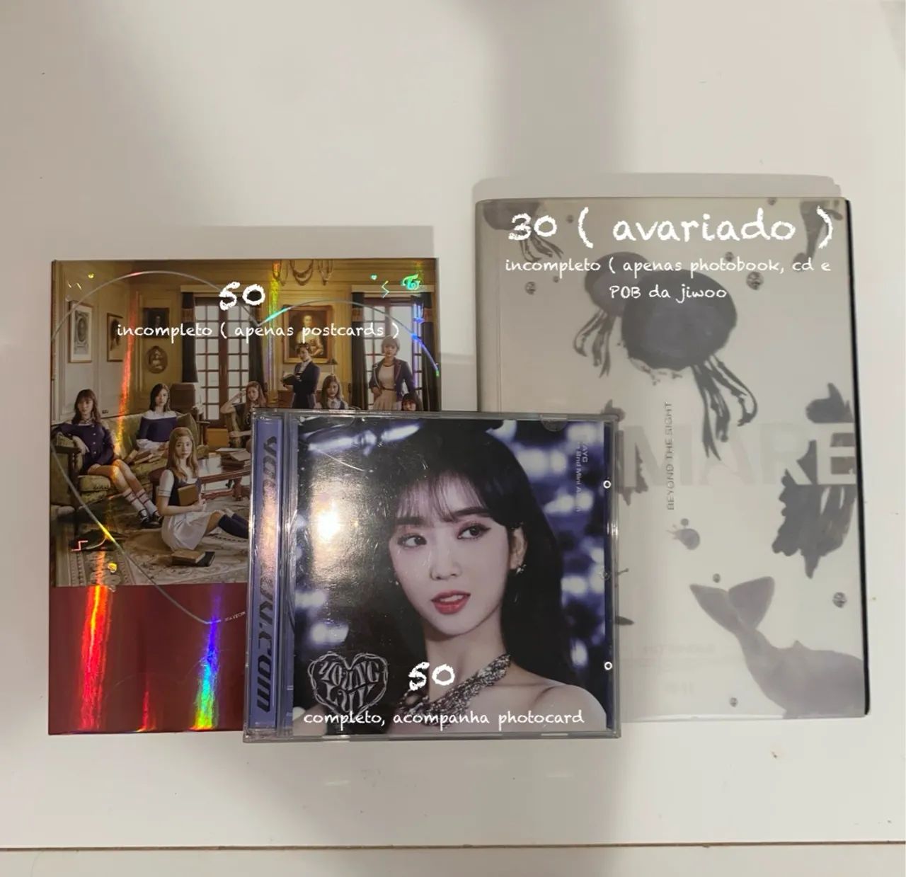álbum cd kpop sumin young luv twice signal ad mare nmixx