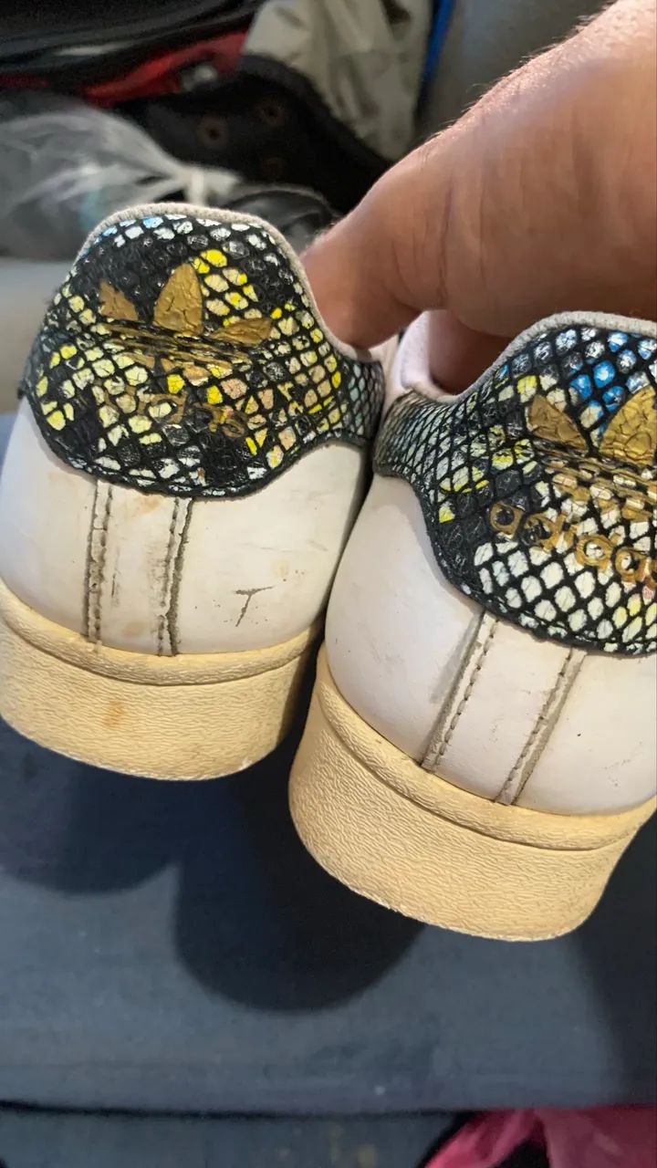 Tênis adidas superstar tam:38 original  - Foto 3