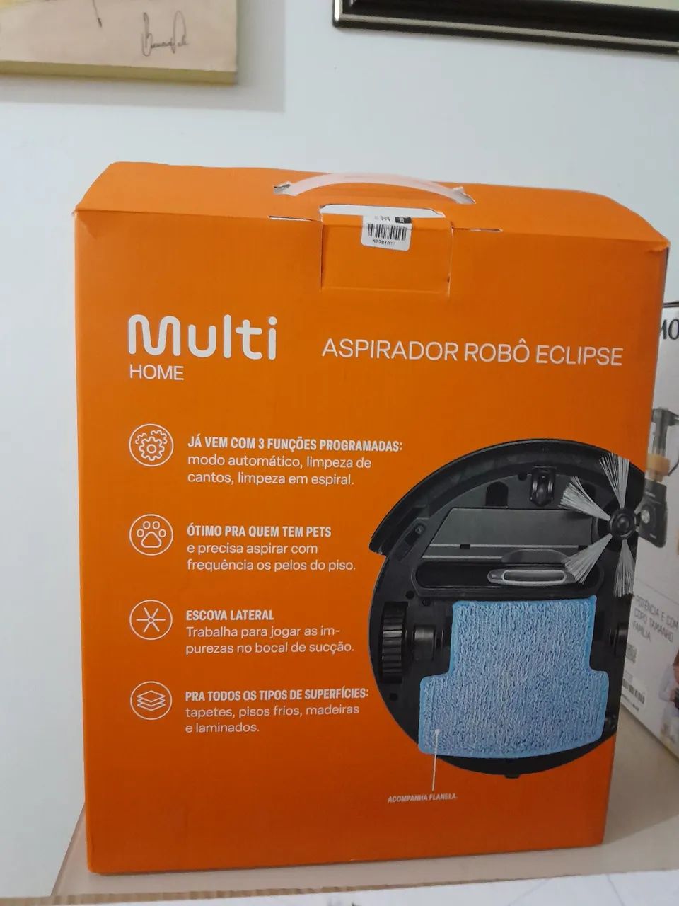 Aspirador Robô Multi Eclipse - Novo!