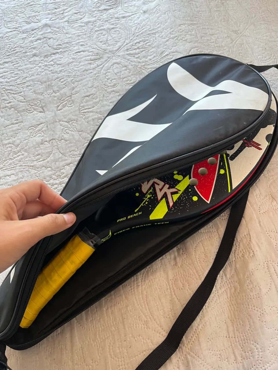 Raquete de Beach Tennis Shark Storm - Foto 4