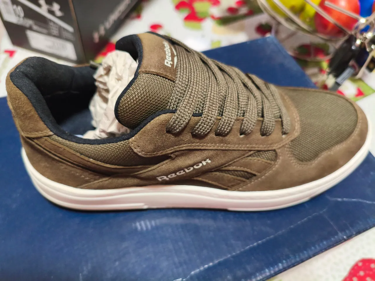 Tênis Reebok Masculino Verde/Marrom