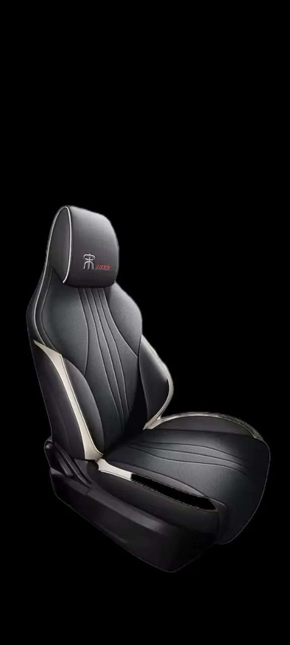 Capa do Byd Song Plus preto e branco e azul e branco