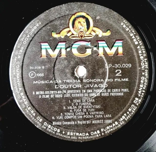 Disco Vinil - LP - Filme - Doutor Jivago (Trilha Sonora) - 1966 - Foto 3