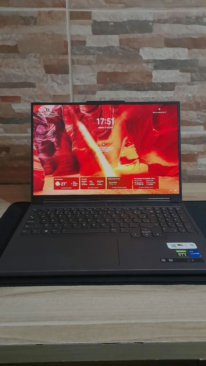 Notebook Lenovo Legion 5i Slim- RTX 3050 6GB (Com Caixa e NF)