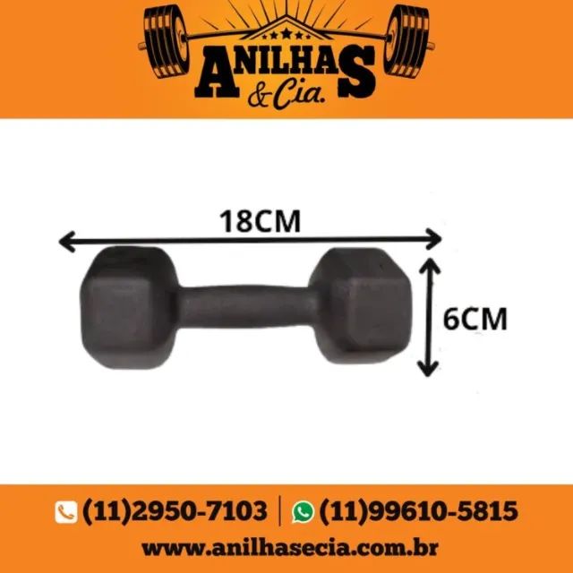 Halter Sextavado Texturizado 01Kg - Foto 2