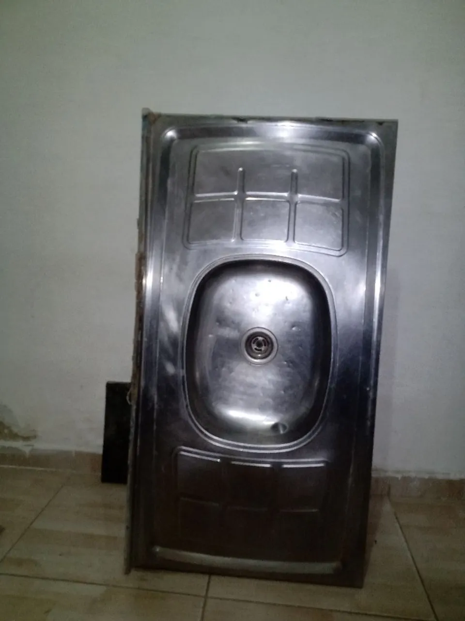 Cuba de pia em aço inox