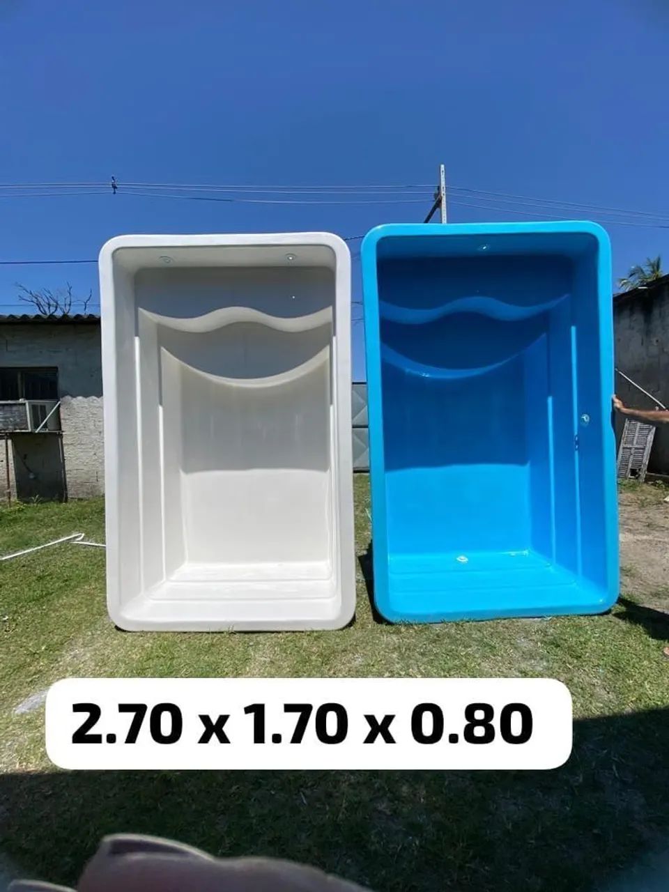 Piscinas de fibra