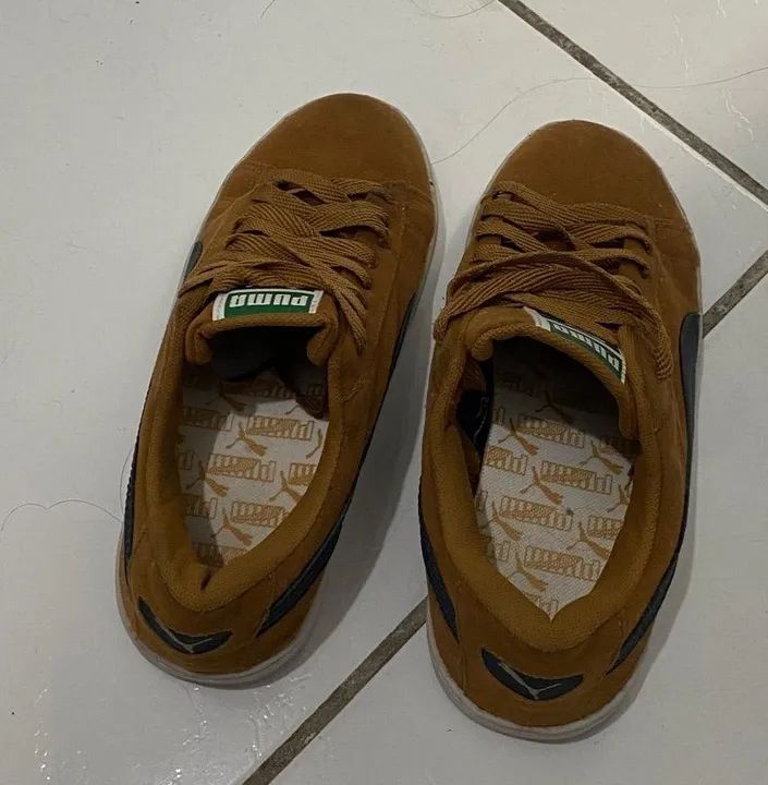 Tênis Puma Suede Marrom - Foto 5