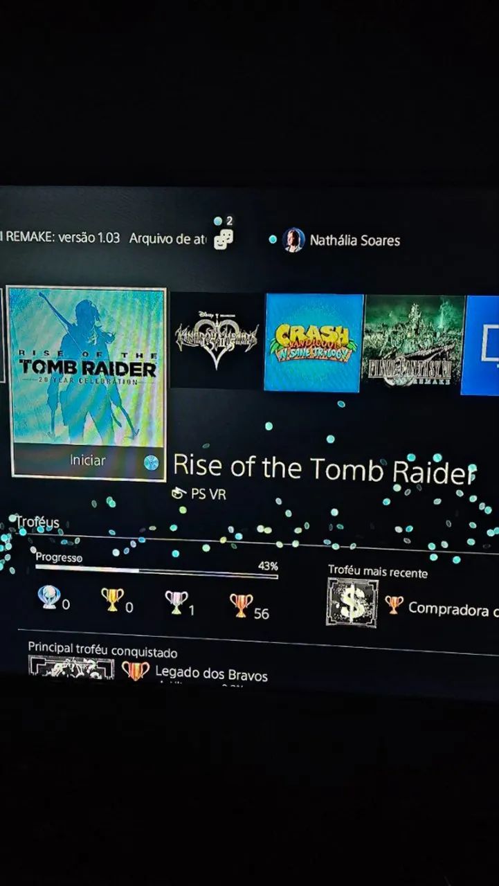 Jogo Rise of the Tomb Raider - Comemoração de 20 anos - PS4 - Foto 4