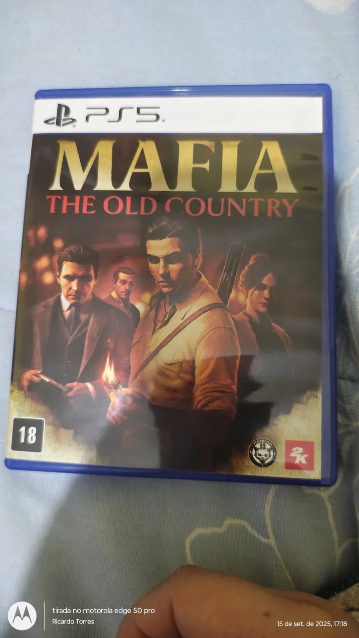 Mafia The Old Country PS5 - (VALOR NÃO NEGOCIÁVEL)