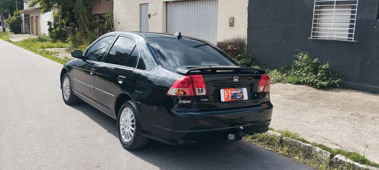 HONDA CIVIC EX 2005 AUTOMÁTICO TURBO  - Foto 5