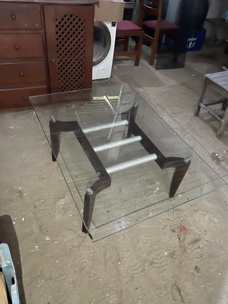 Mesa de centro de vidro  - Foto 2