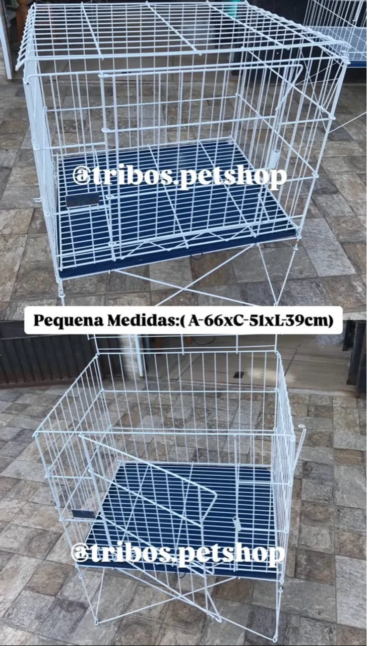 Gaiola pequena para porquinho da índia, coelho, chinchila