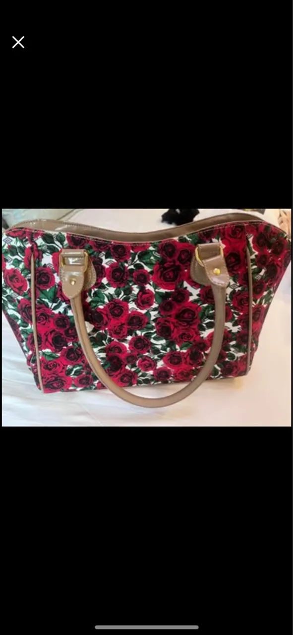 Bolsa de Ombro Floral Carmen Steffens