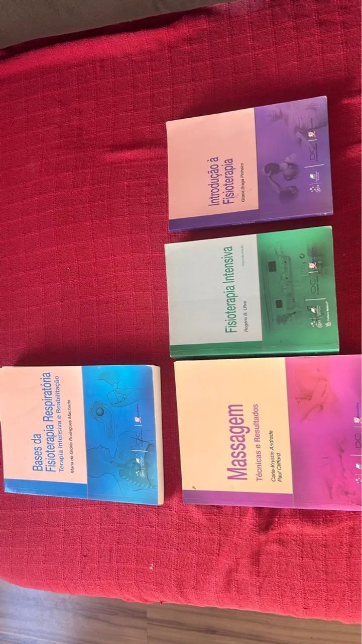 Doação livros fisioterapia