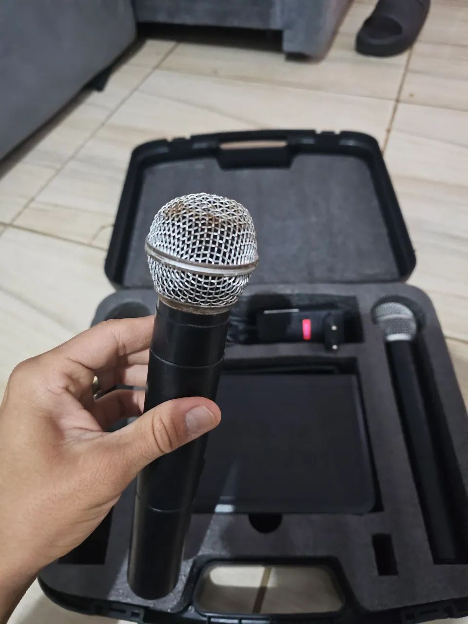 Microfone Sem Fio Karsect - KRU 220/KST 3 - Foto 2