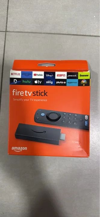 Fire TV Stick - Novo - Lacrado 3 geração 