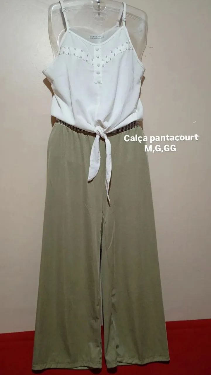 Calça pantacourt Elegante e Confortável - Diversos Tamanhos - Foto 2