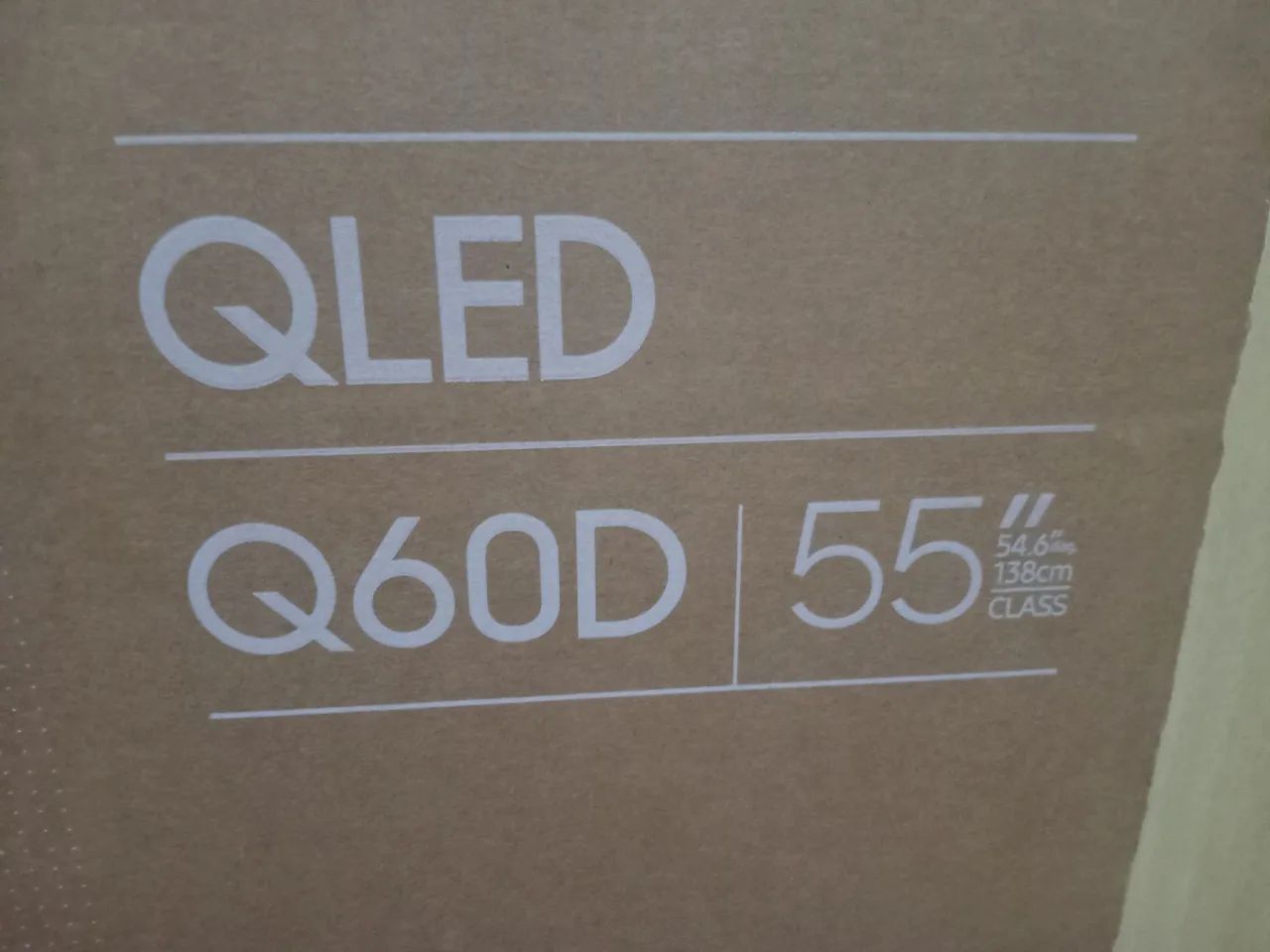 55 pol caixa vazia para transportar Tvs só tem aqui - Foto 2