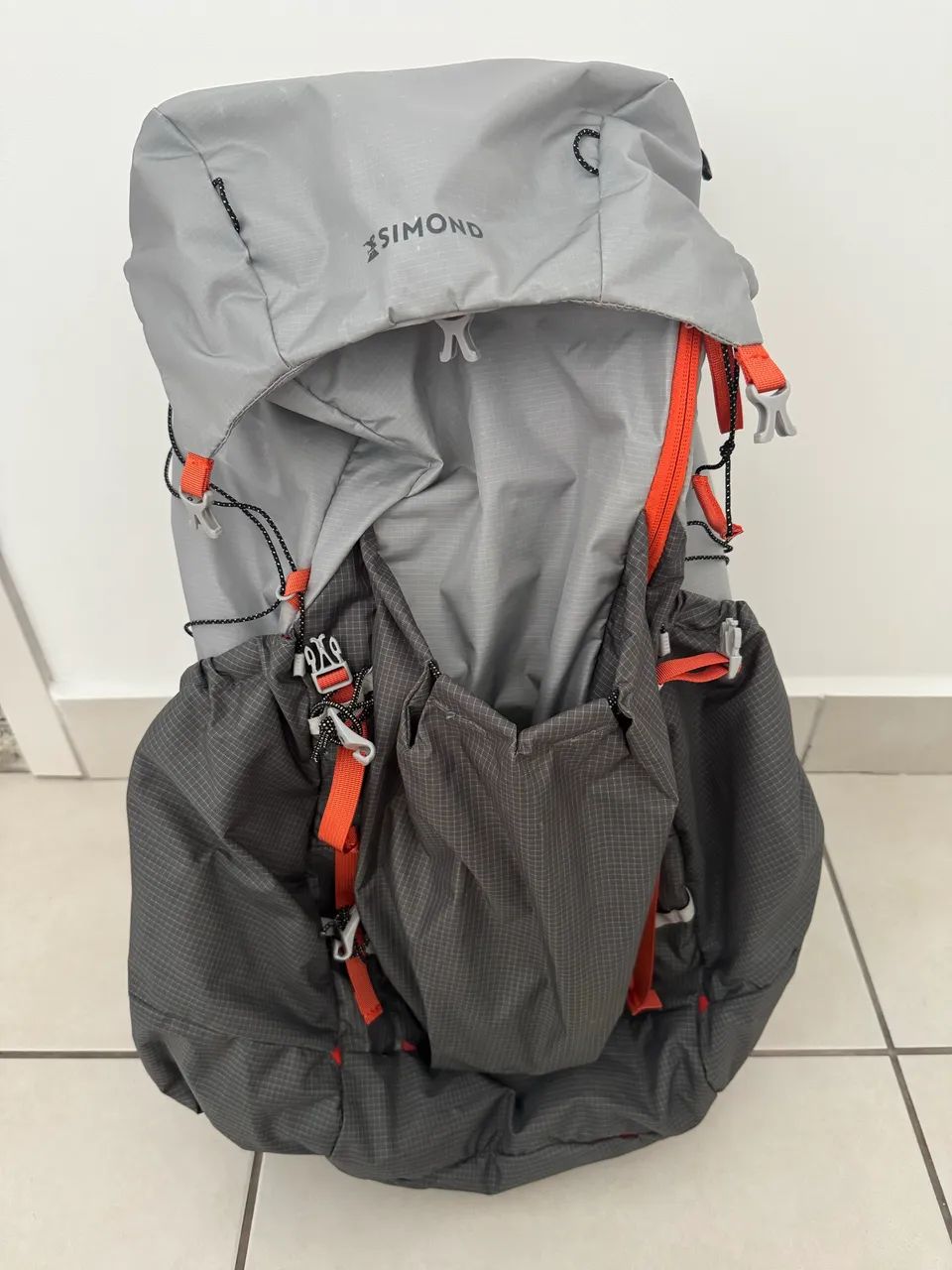 Mochila Trilha Trekking 900 Light 45+10l Domyos Cinza