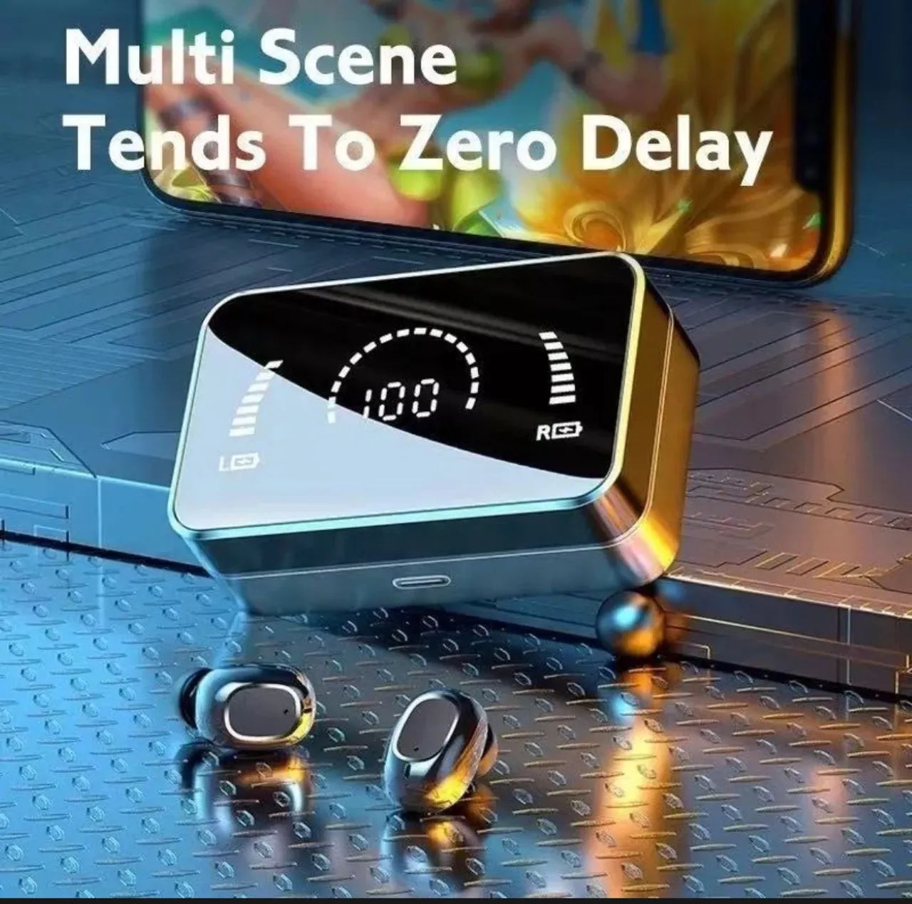 Fone de Ouvido Bluetooth TWS com Display Digital - Foto 6