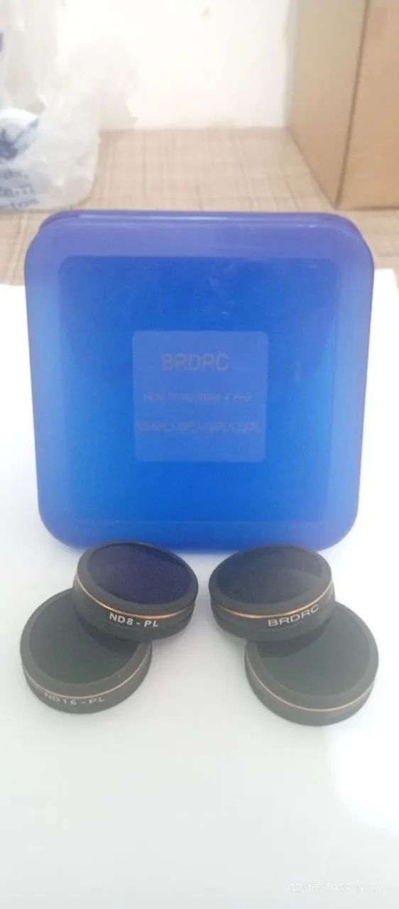 filtro de lente da marca BRDRC para o drone DJI Phantom 4 Pro. 