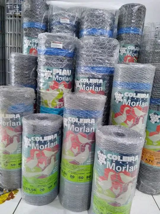 Tela para pinteiro / Tela para viveiro / Tela para galinheiro / Tela Galvanizada 