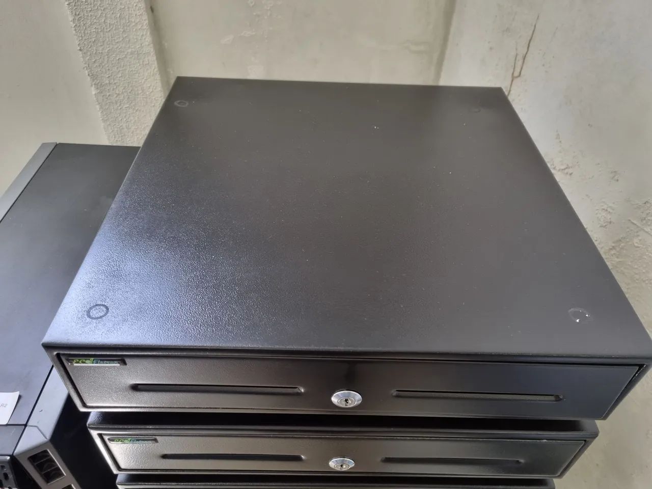 Gaveta para Comércio com Chave Automático Preto 46x46 Ótimo Estado Loja Eco Eletron  - Foto 5