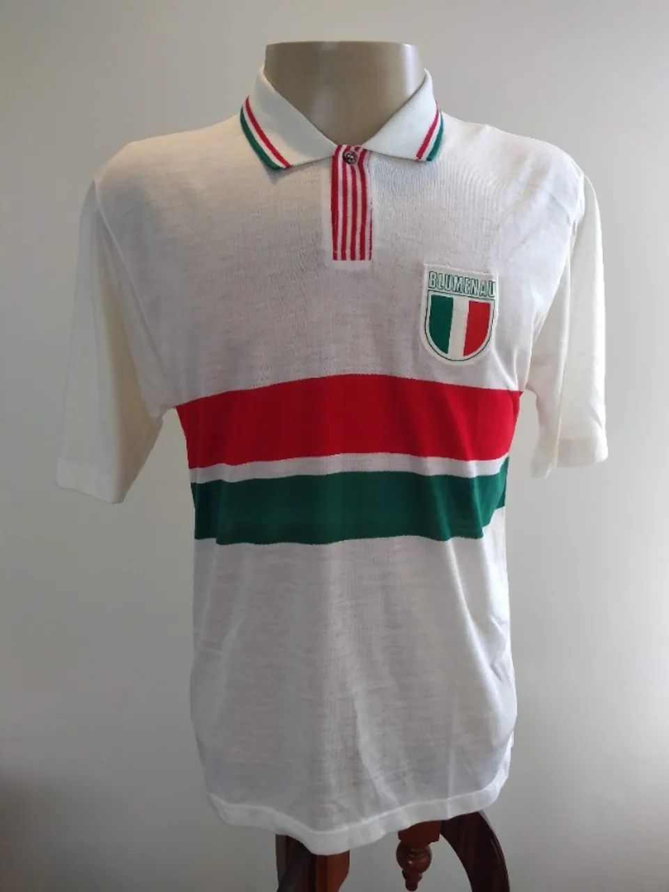 Camisa Futebol Blumenau SC Malharia dos Irmãos (1991) Jogo Cod.1343